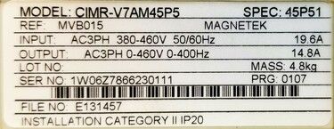 CIMR-V7AM45P5 | Yaskawa AC Drives